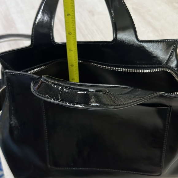 ✨Calvin Klein shiny black purse. Silver zipper. ✨ - Picture 7 of 7